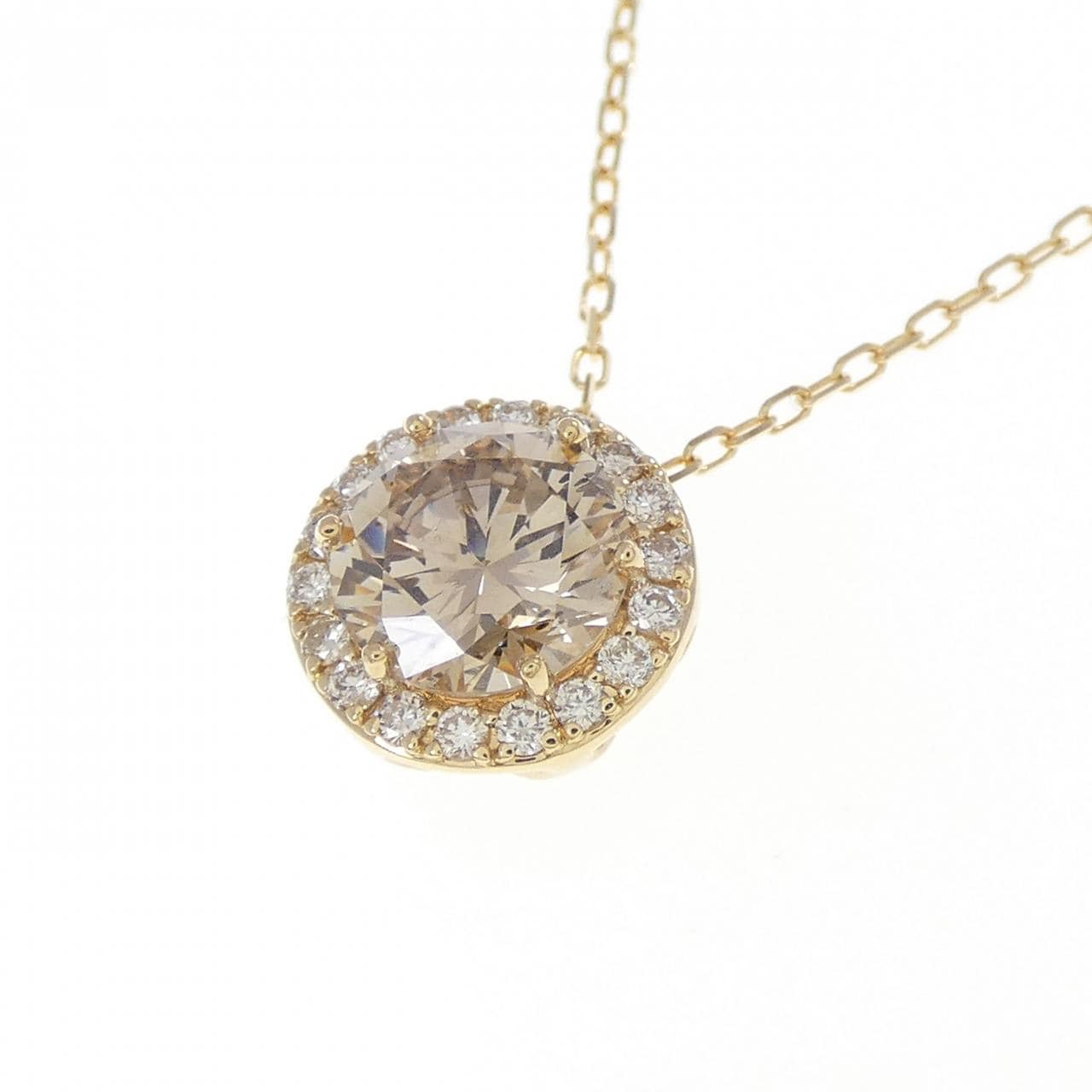 K18YG ダイヤモンド ネックレス 1.00CT
