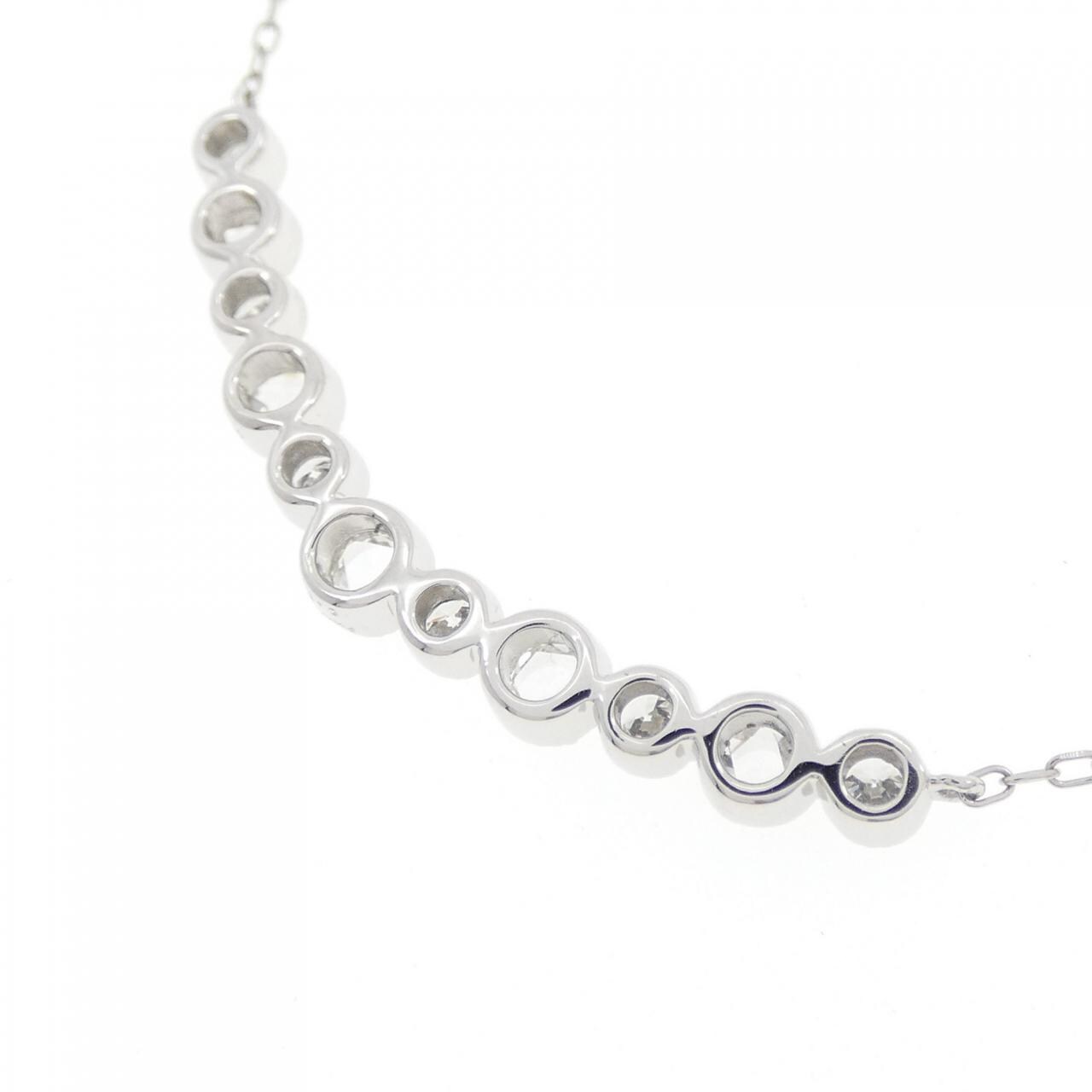 PT900/PT850 ダイヤモンド ネックレス 0.30CT