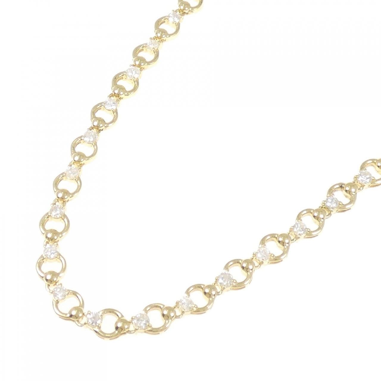 K18YG ダイヤモンド ネックレス 2.00CT