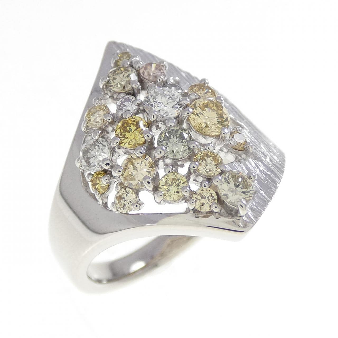 PT900 ダイヤモンド リング 0.91CT