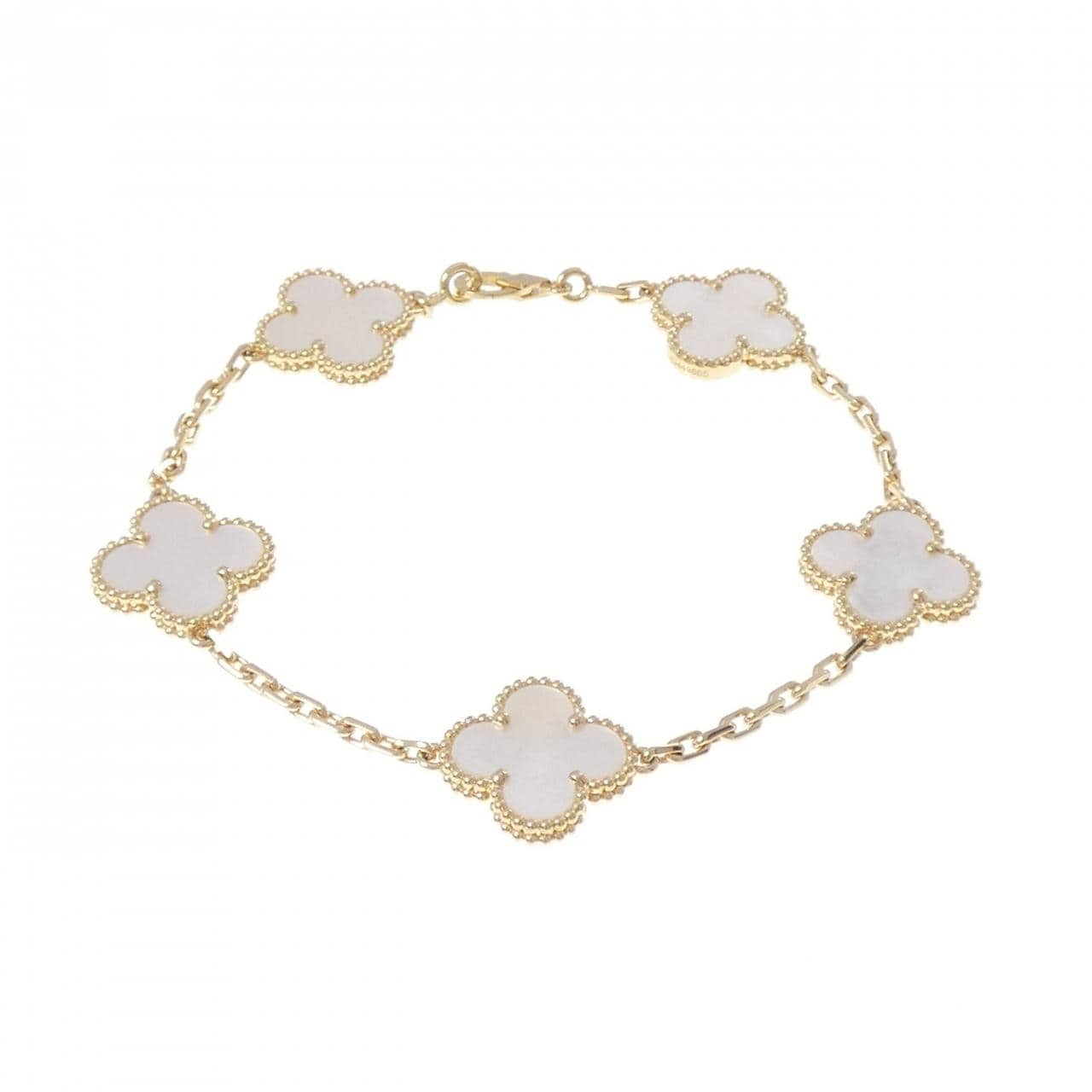 ヴァンクリーフ&アーペル ヴィンテージアルハンブラ 5モチーフ ブレスレット