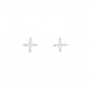 K18WG ダイヤモンド ピアス 0.28CT