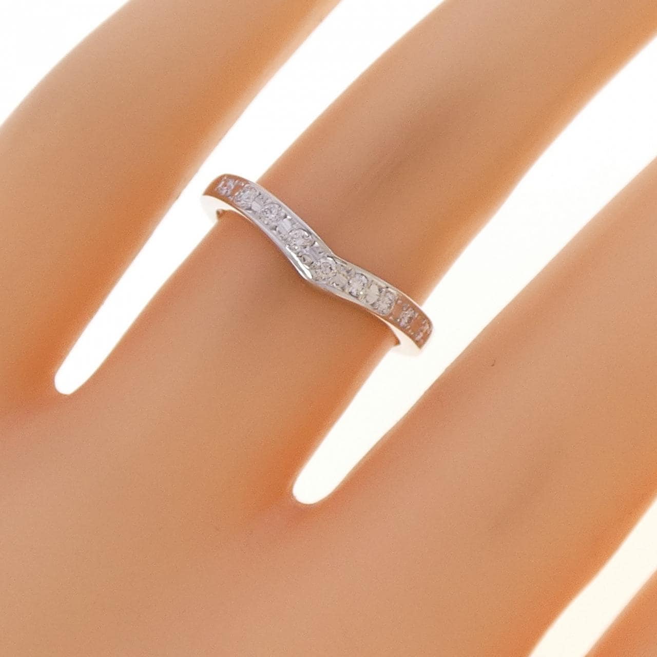 ミキモト ダイヤモンド リング 0.10CT