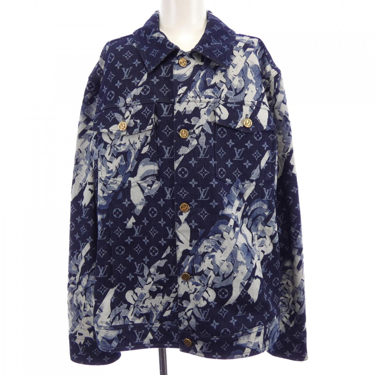 ルイヴィトン LOUIS VUITTON モノグラムプリンテッドデニムジャケット HQA01WFSG デニムジャケット