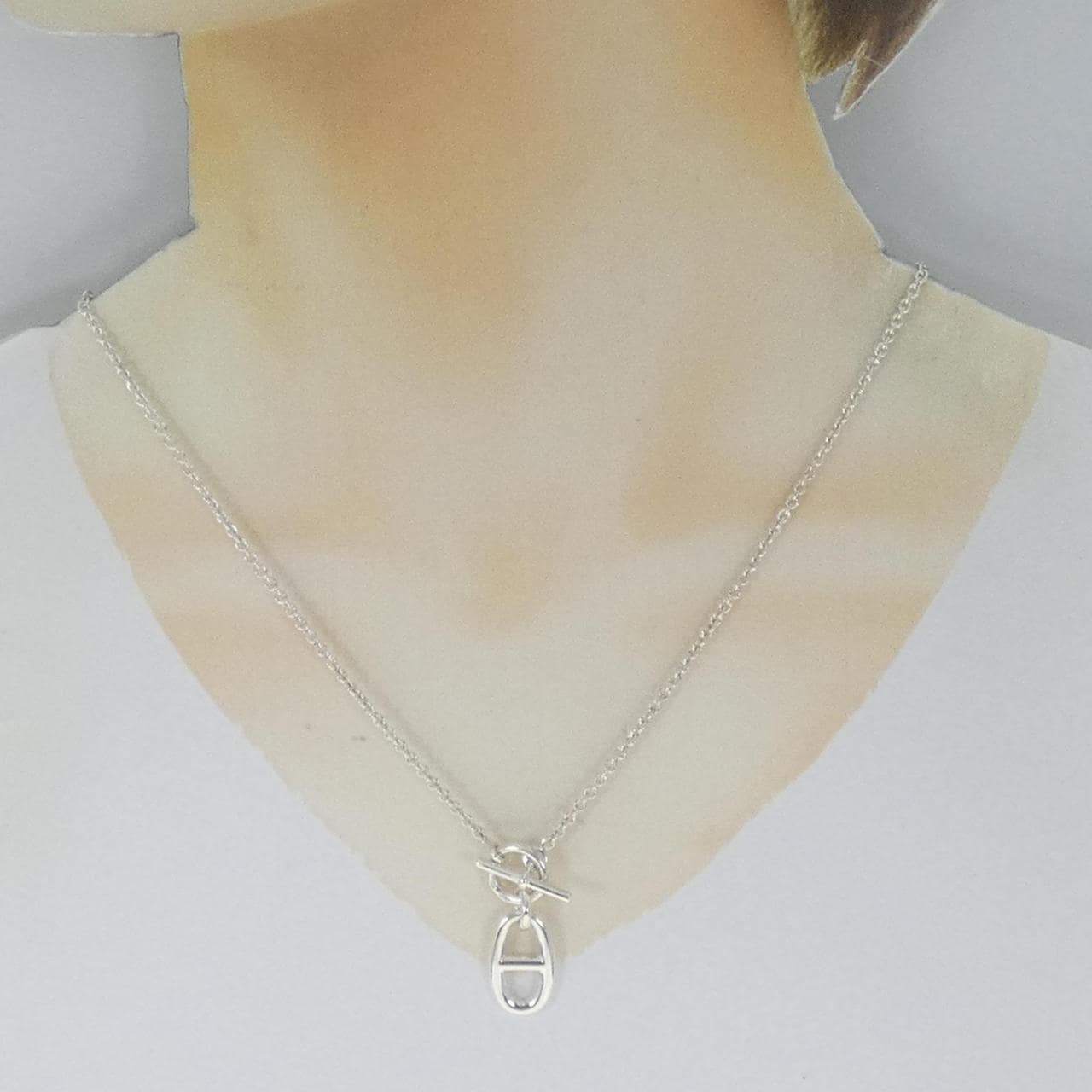 HERMES chaine d&#39;uncre necklace