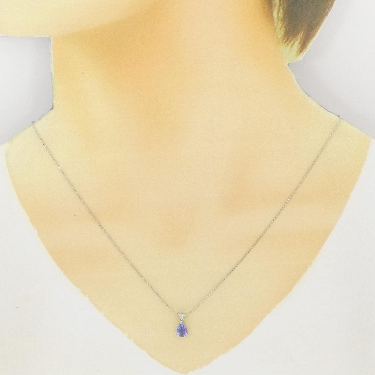 PT900/PT850 タンザナイト ネックレス