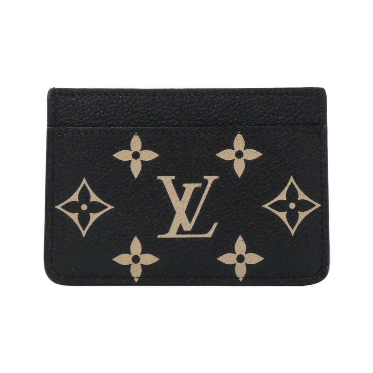 LOUIS VUITTON双色Monogram Empreinte Porte Carte Sample M81022 卡包