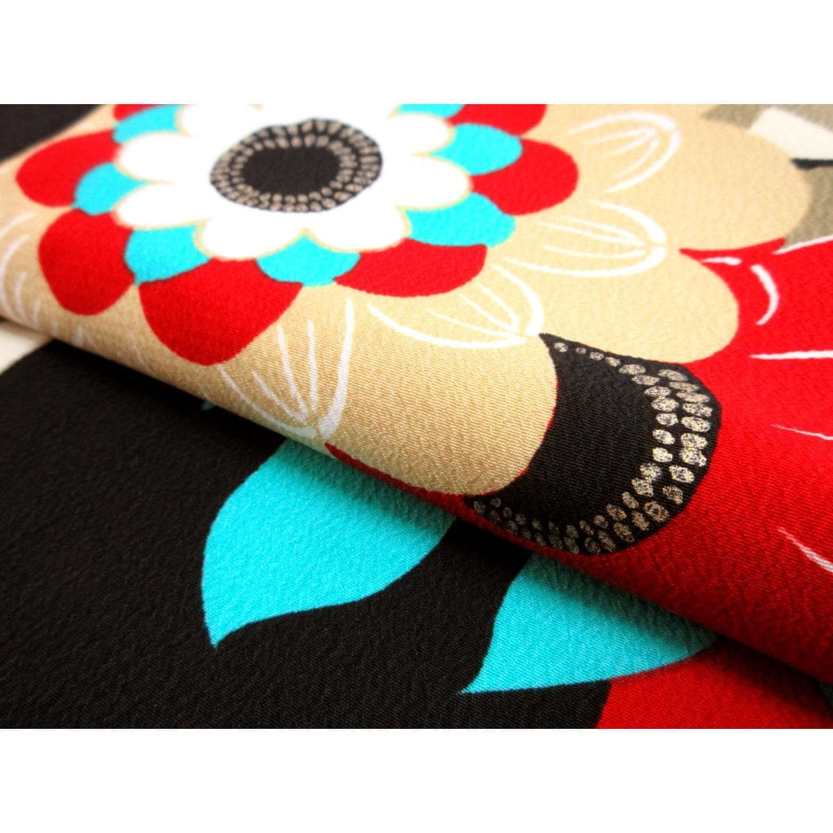 化繊　二尺袖　モダンアンテナ