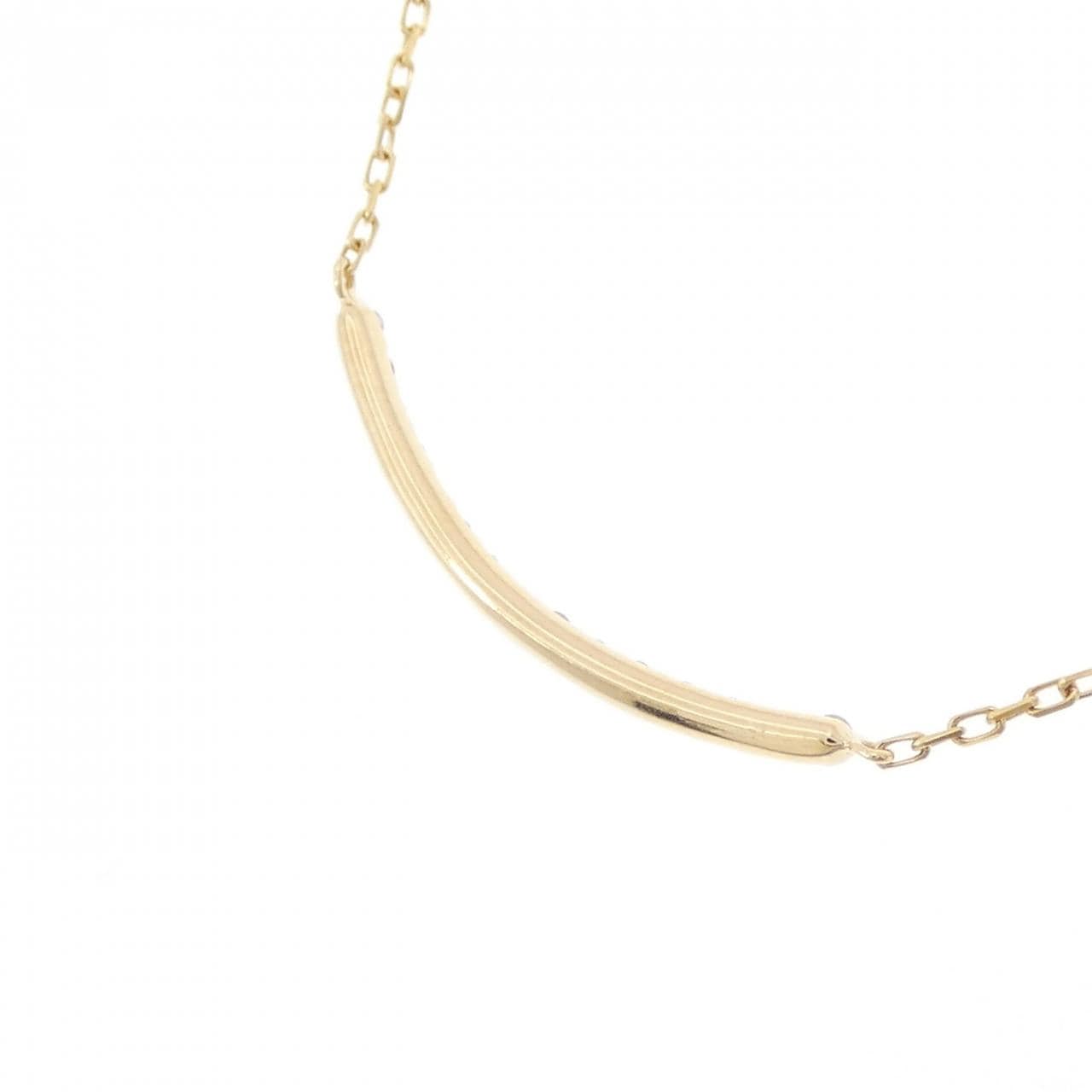 K18YG ダイヤモンド ネックレス 0.15CT