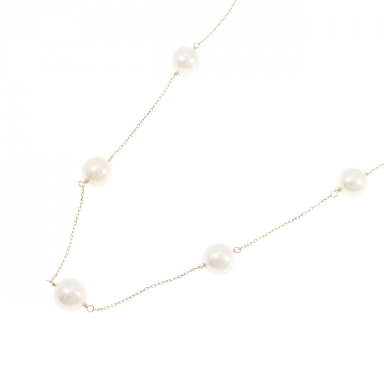 K18YG アコヤパール ネックレス