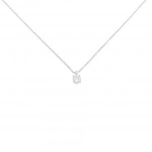 ティファニー ソリティア ネックレス 0.19CT J VVS2 EXT
