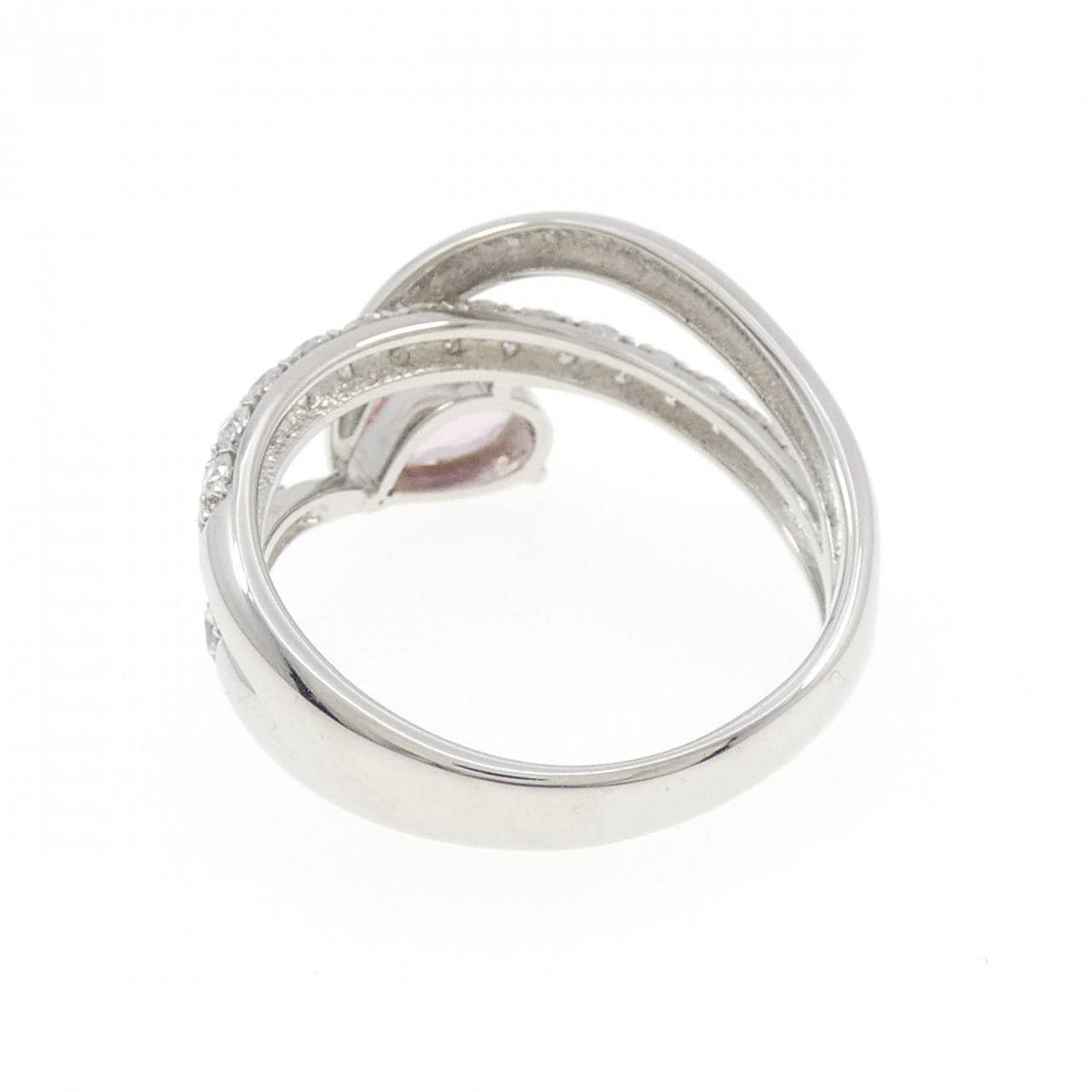 PT950 サファイヤ リング 0.81CT