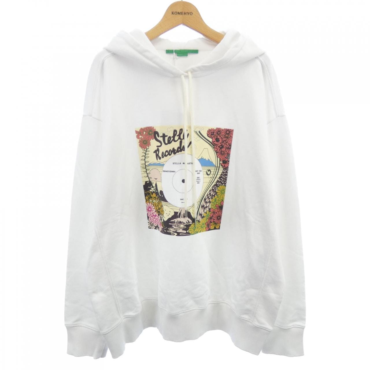ステラマッカートニー STELLA MCCARTNEY レコードフーディ パーカー