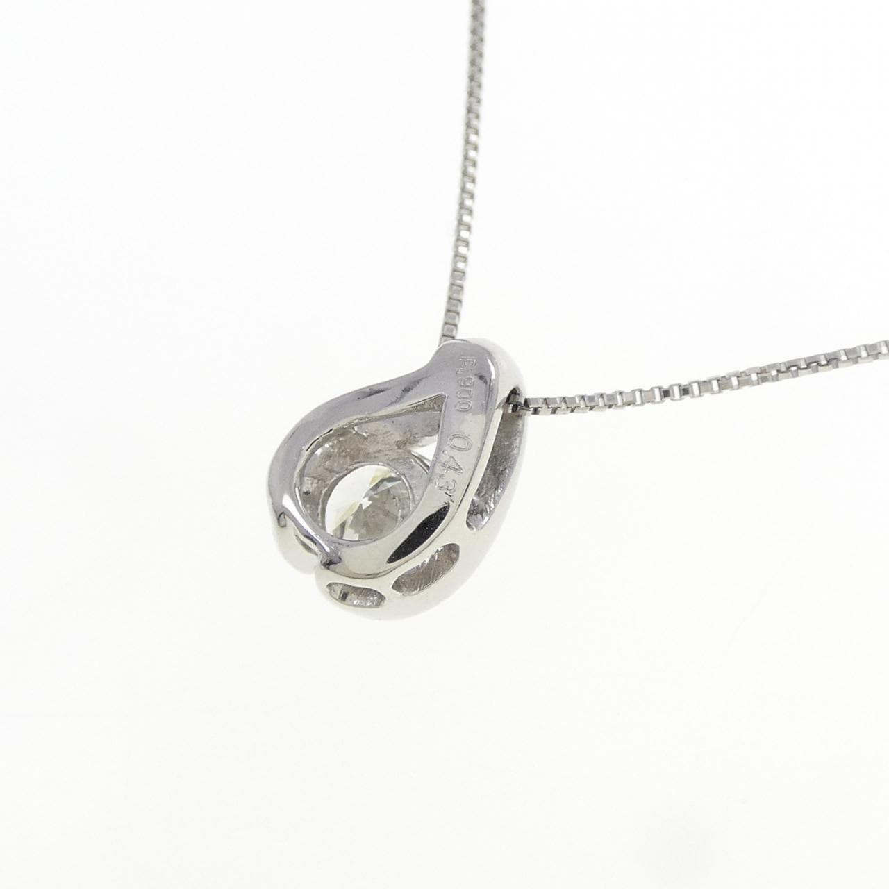 PT900/PT850 ダイヤモンド ネックレス 0.43CT