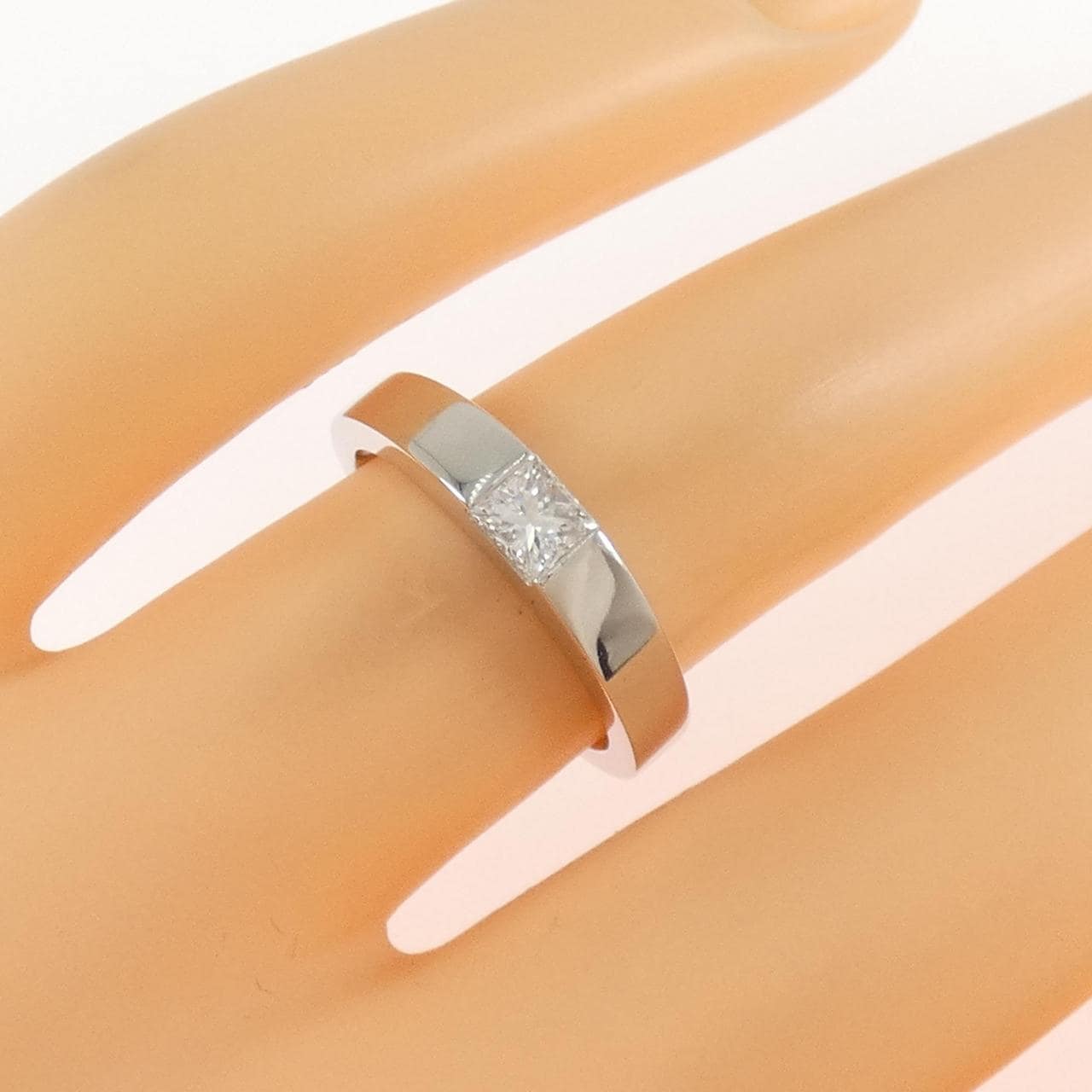 カルティエ タンク リング 0.25CT