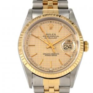 ロレックス デイトジャスト 16233 SSxYG 自動巻 P番