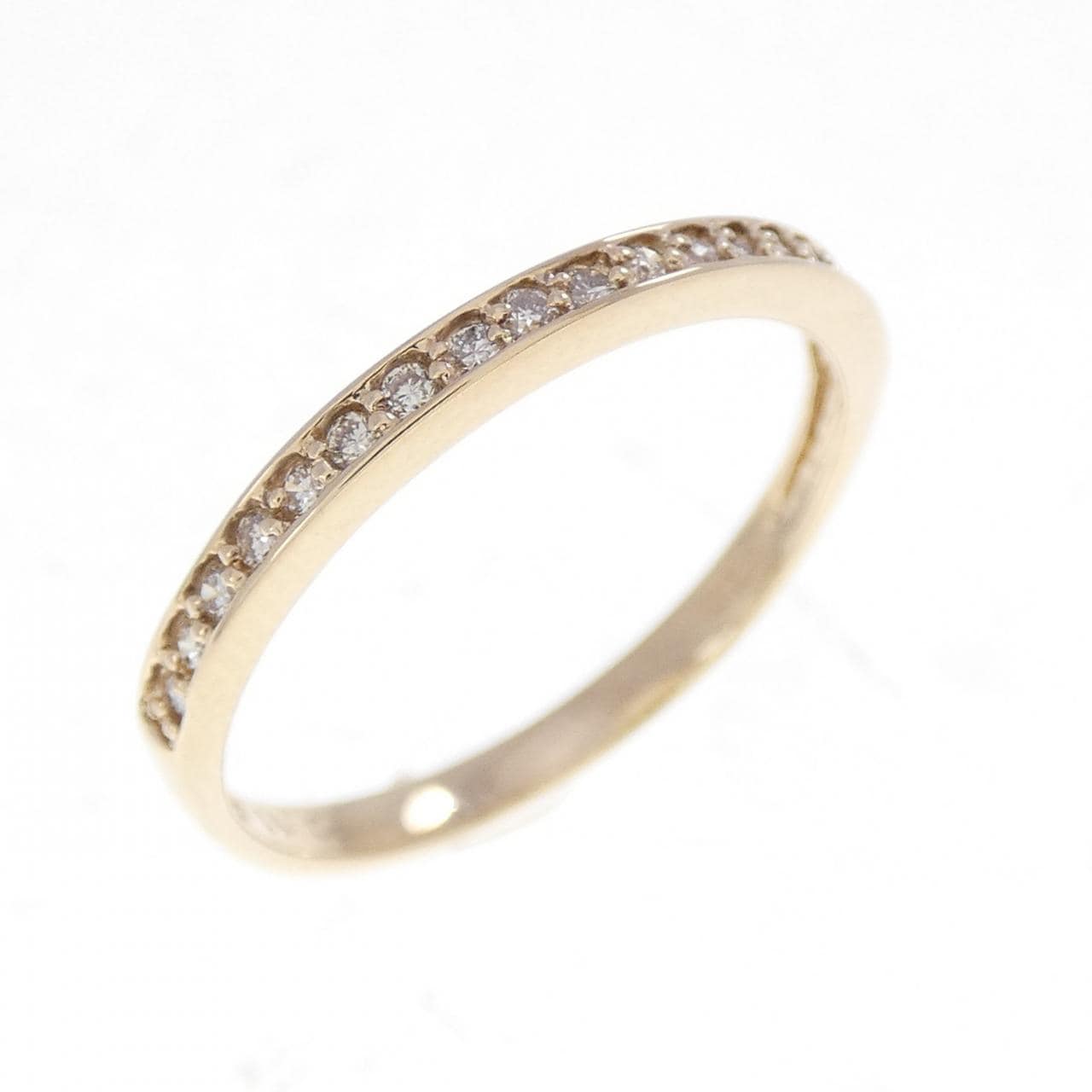 K10YG ダイヤモンド リング 0.11CT