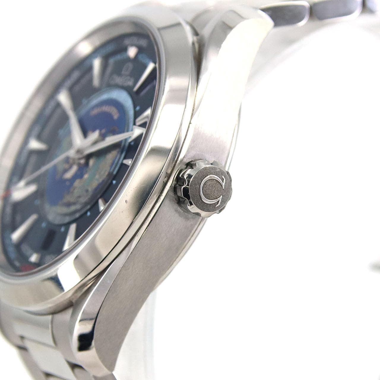 オメガ シーマスターアクアテラGMTワールドタイマー 220.10.43.22.03.001 SS 自動巻