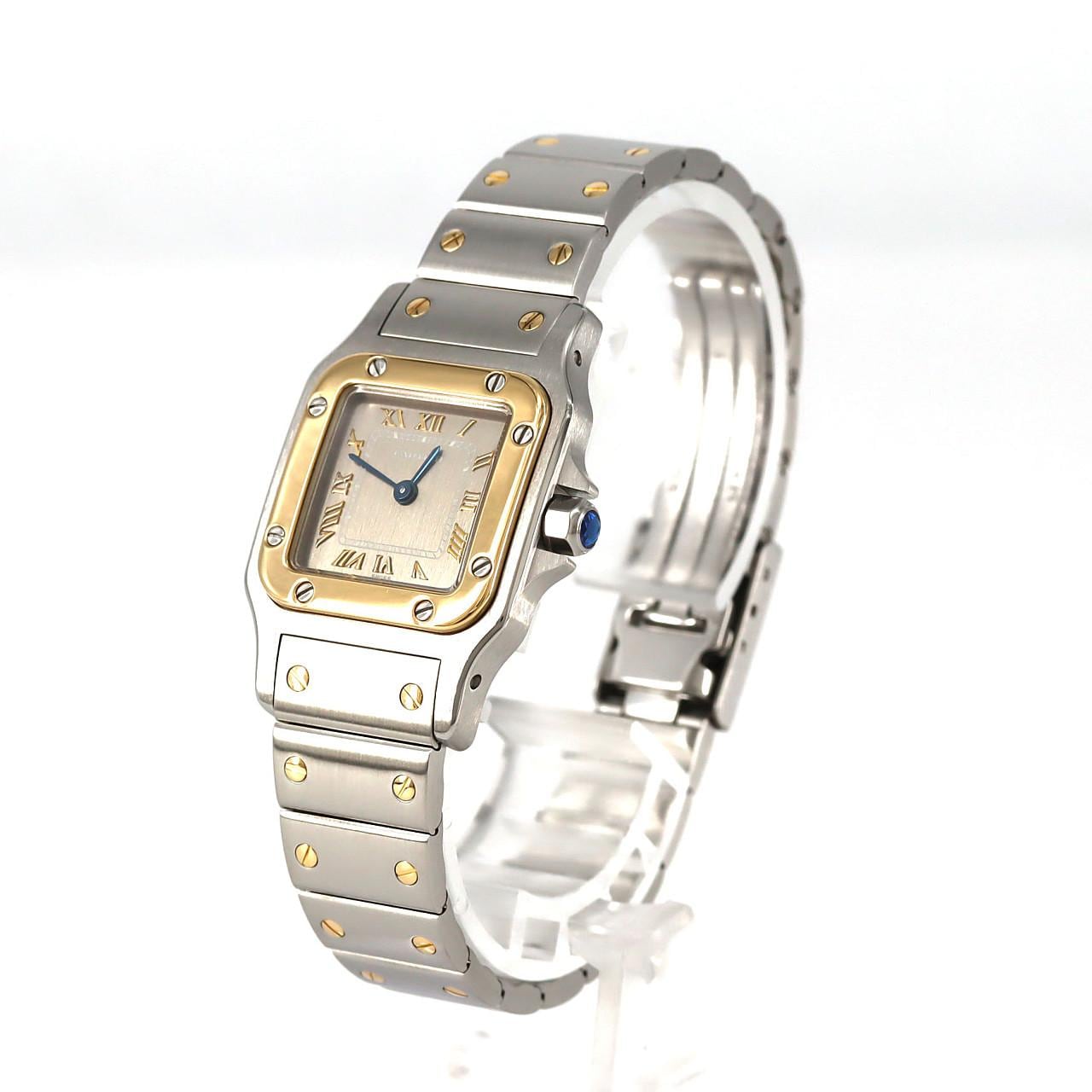 カルティエ サントスガルベSM コンビ W20031C4 SSxYG クォーツ