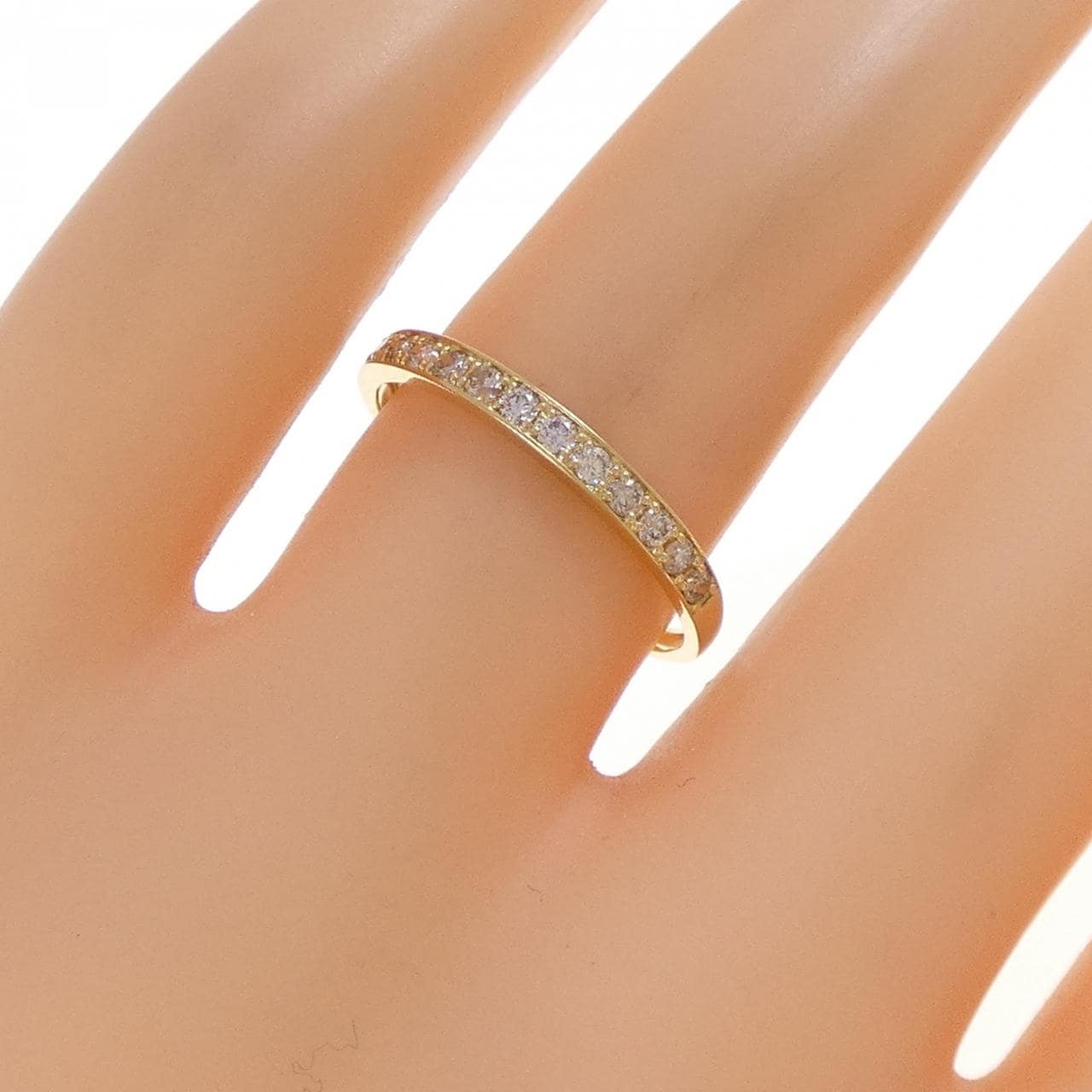 K18YG ダイヤモンド リング 0.20CT