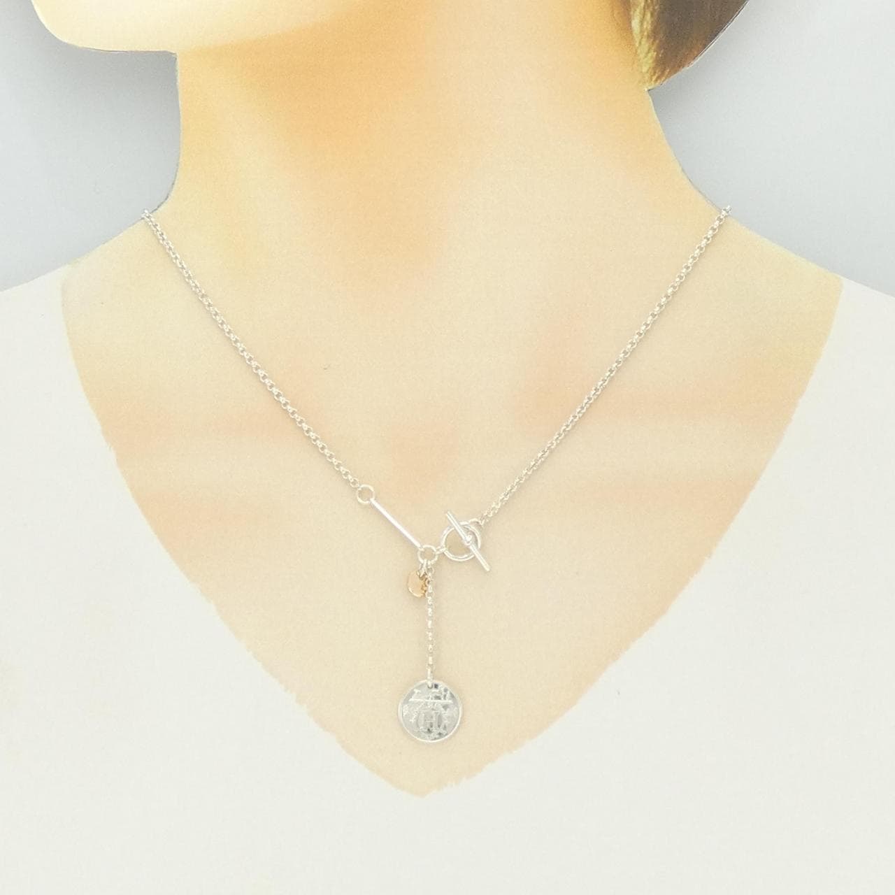 エルメス エクスリブリス ネックレス