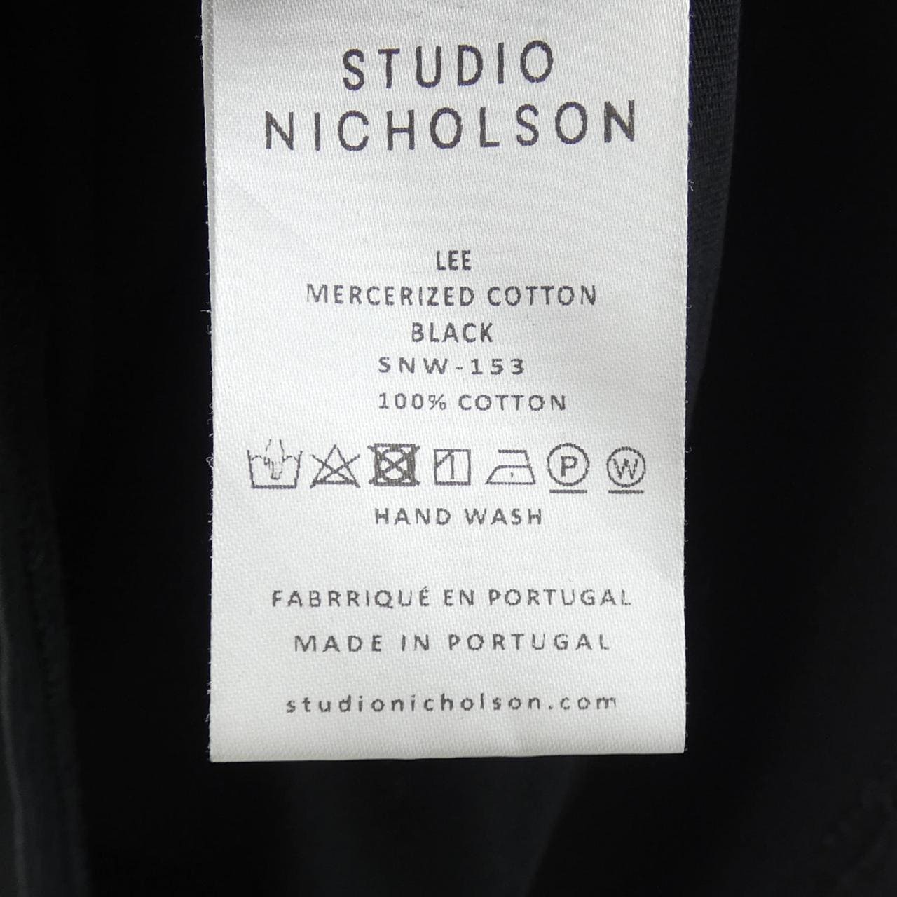 スタジオニコルソン STUDIO NICHOLSON Tシャツ