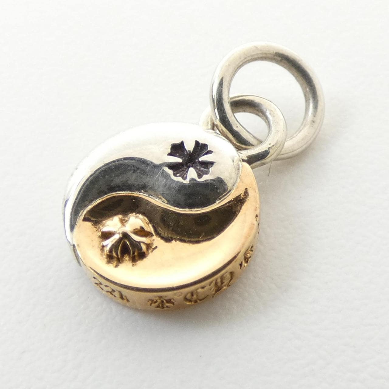 クロムハーツ CHROME HEARTS YIN YANG SML MXD MTL CH PLUS インヤン 202159833MMBXXX240 ペンダント
