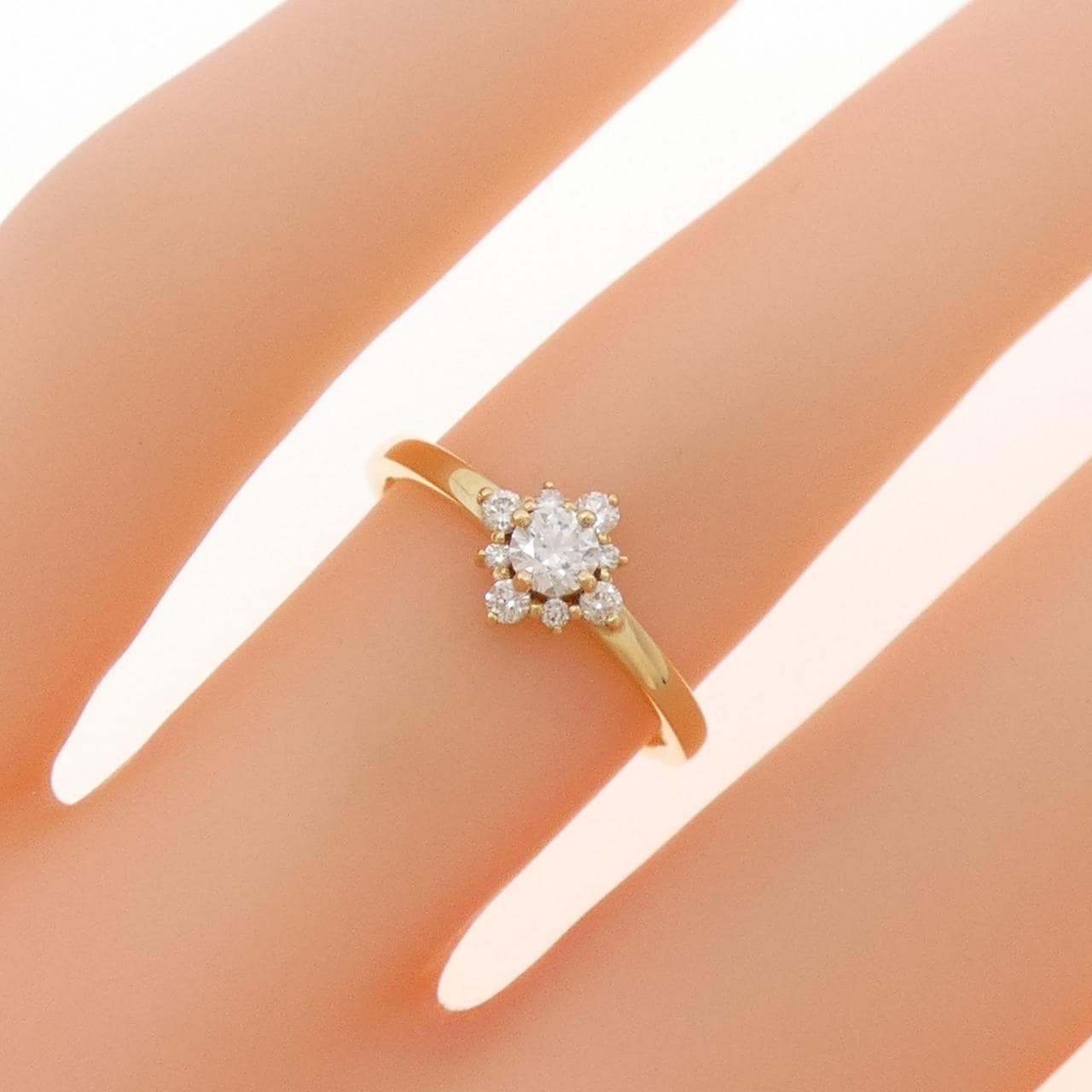 エテ ダイヤモンド リング 0.124CT