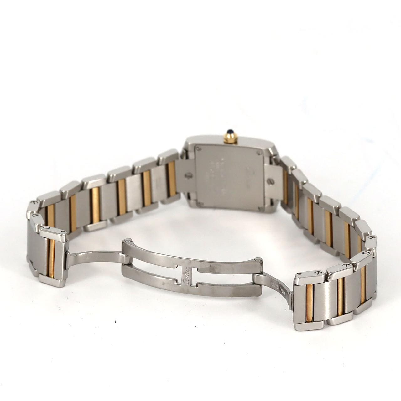 カルティエ タンクフランセーズSM コンビ W51007Q4 SSxYG クォーツ