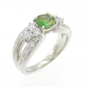 PT900 デマントイドガーネット リング 0.619CT