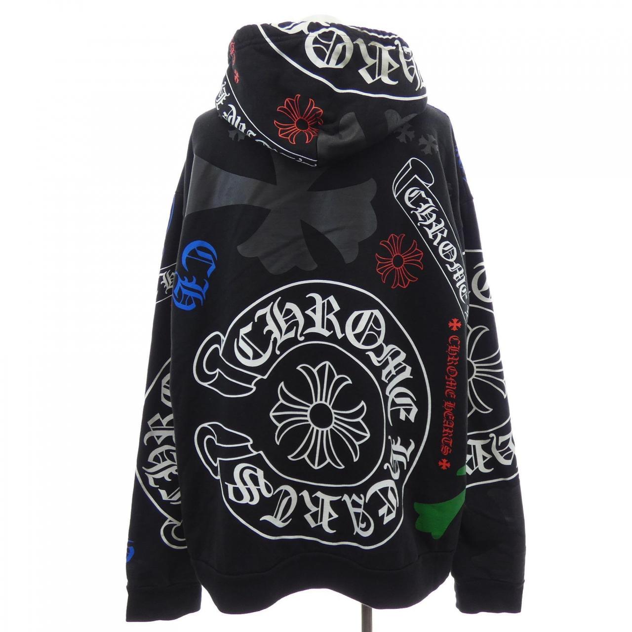 クロムハーツ CHROME HEARTS STENCIL HOODIE 408152701******A07 パーカー