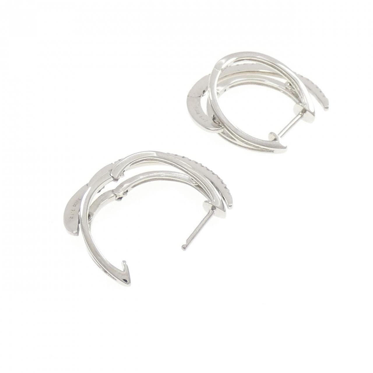 【新品】PT900 ダイヤモンド ピアス 0.24CT