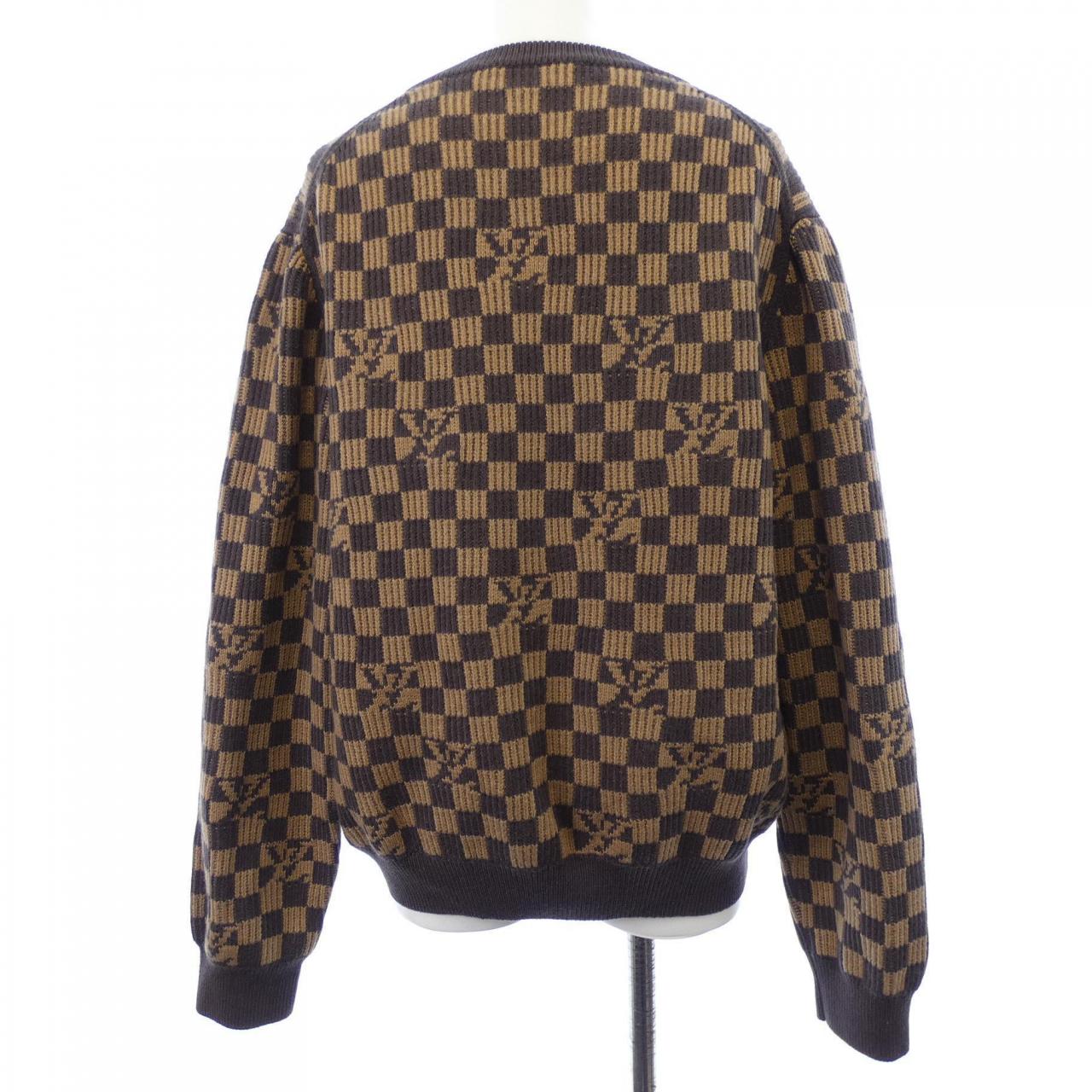 ルイヴィトン LOUIS VUITTON リブデニムクルーネック HLN77WZLL ニット