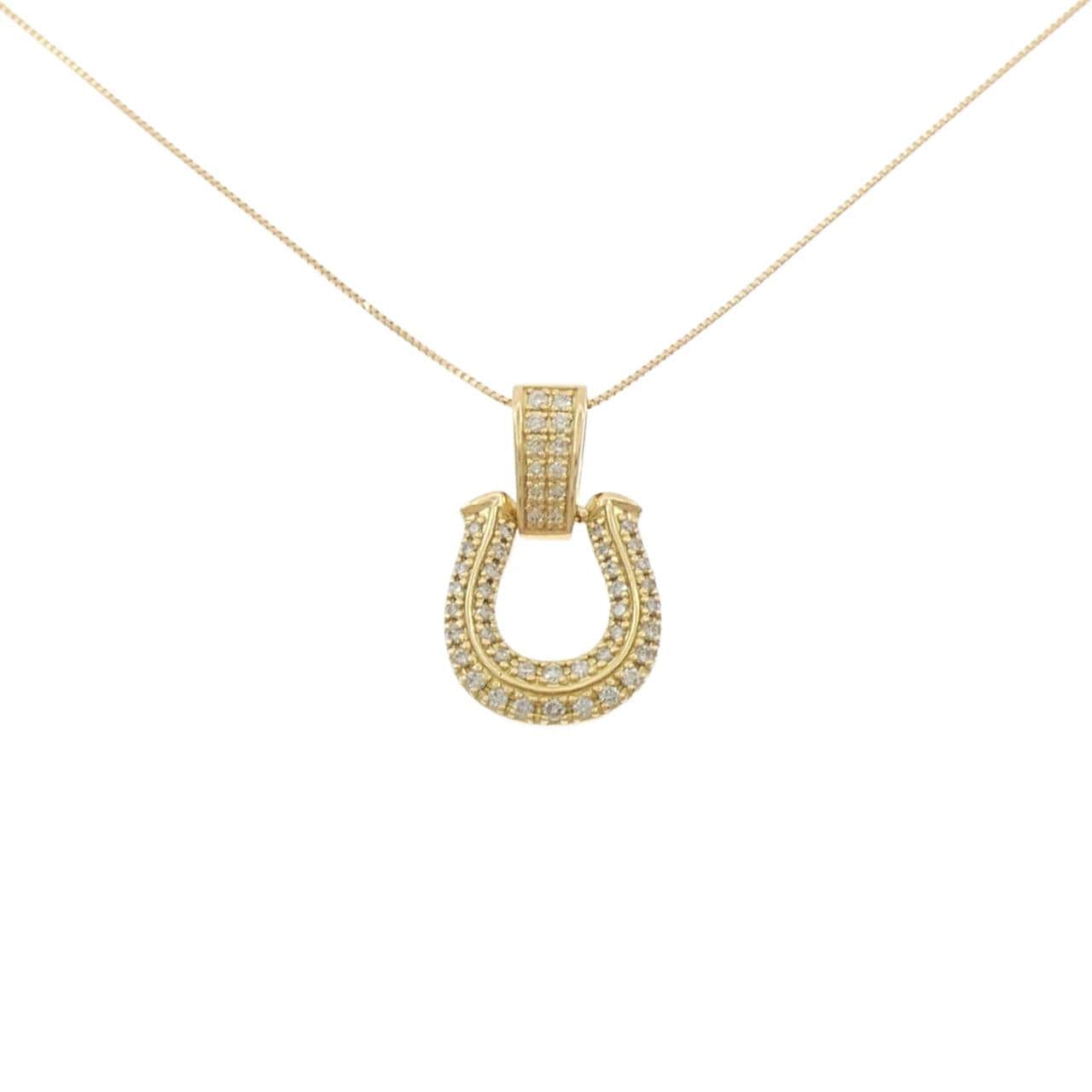 K18YG ダイヤモンド ネックレス 0.30CT