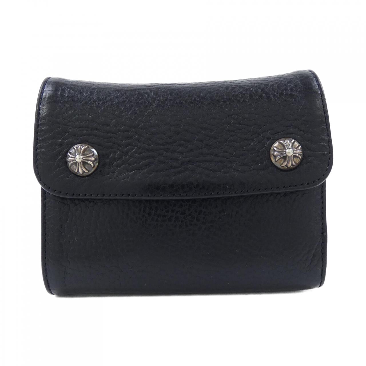 クロムハーツ CHROME HEARTS WAVE MINI CROSS CH SCROLL LABEL 302166386A06XXX280 WALLET