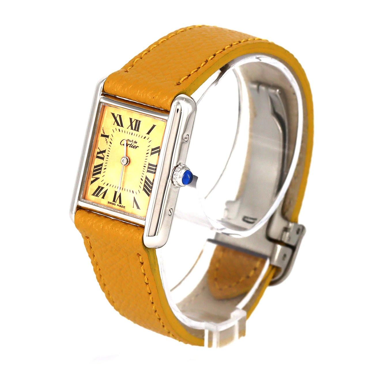 カルティエ マストタンクSM W1017654 シルバー クォーツ