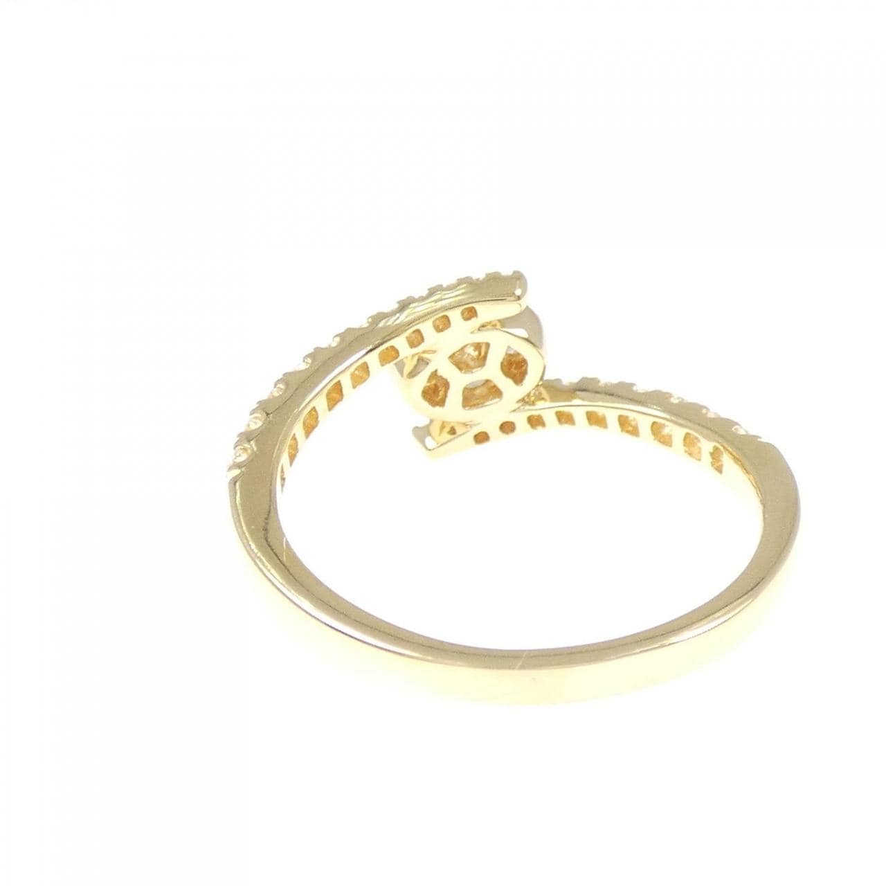 750YG ダイヤモンド リング 0.35CT