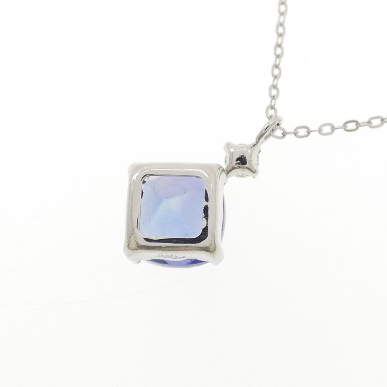 PT900/PT850 タンザナイト ネックレス 1.00CT