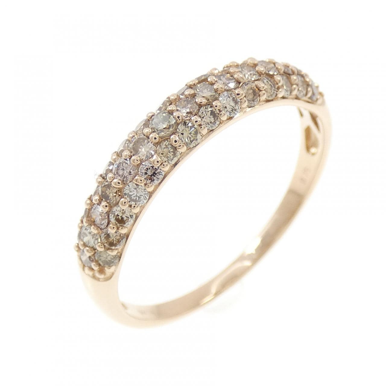 ジーエスティービー ダイヤモンド リング 0.75CT