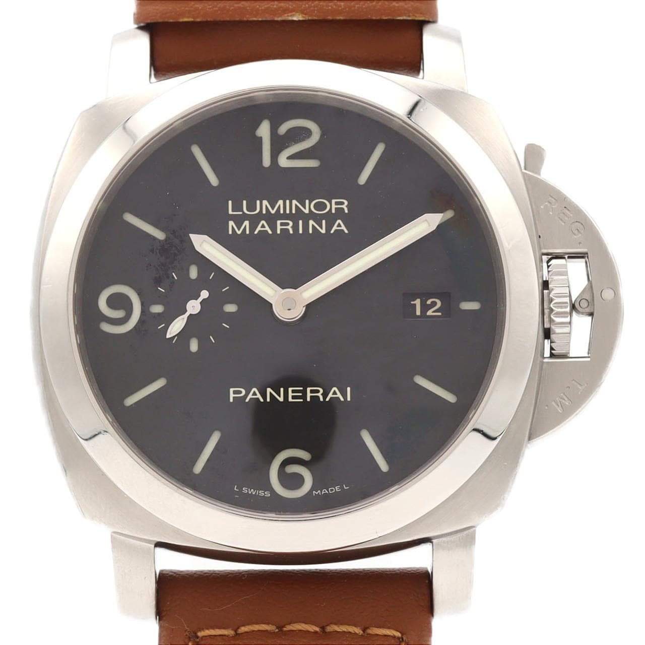 【ノーメンテナンス還元価格】パネライ ルミノールマリーナ1950 3DAYS PAM00312 SS 自動巻