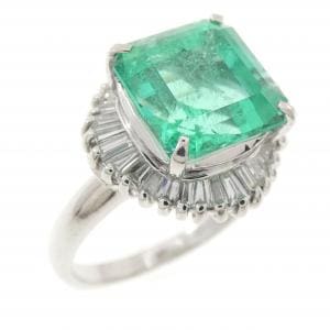 PT900 エメラルド リング 3.48CT
