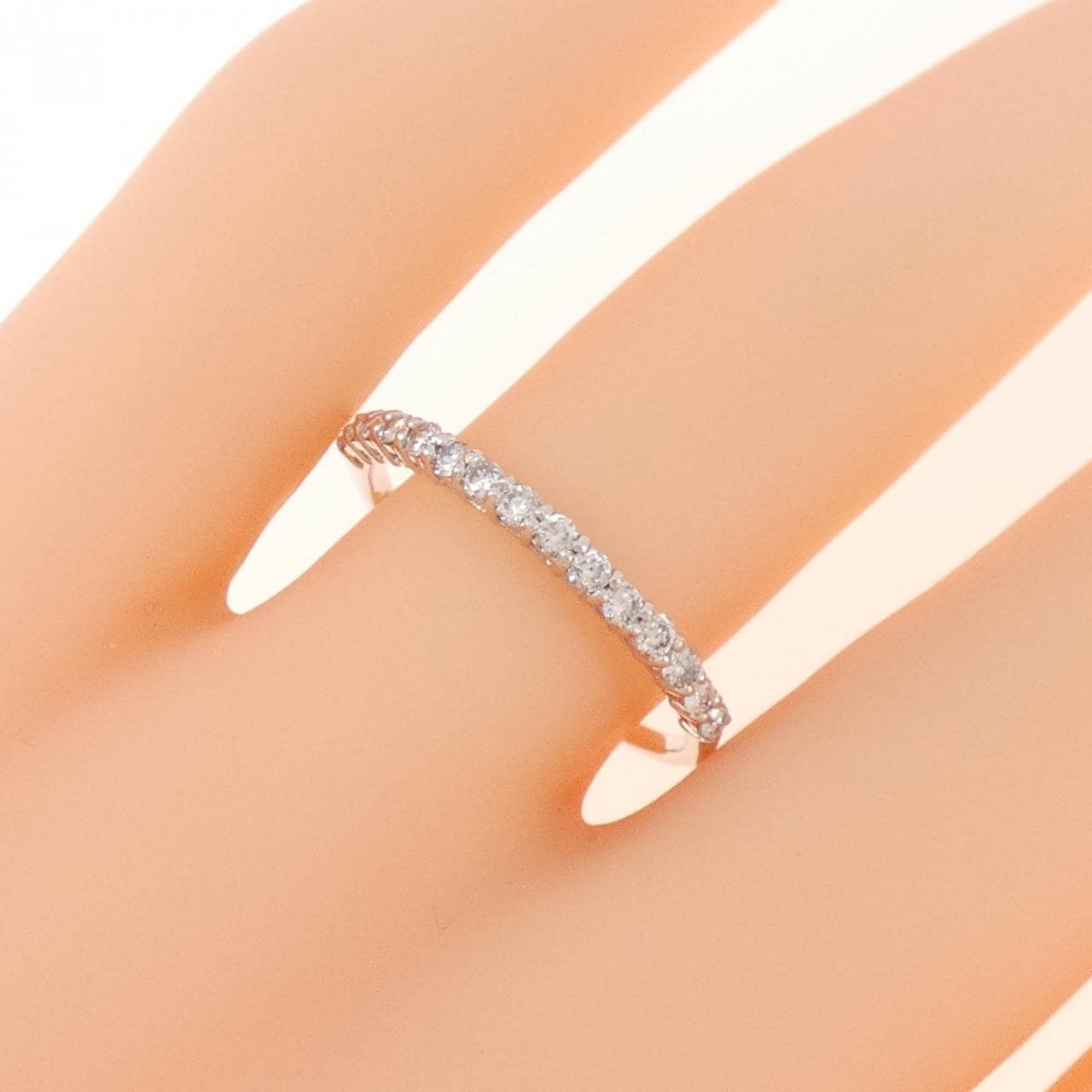 K18WG ダイヤモンド リング 0.30CT