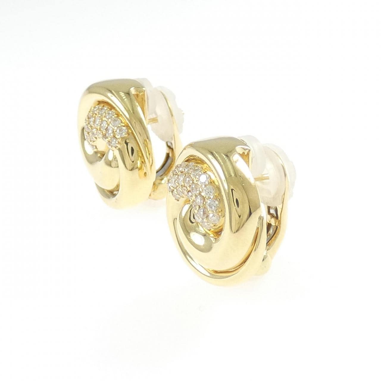 K18YG ダイヤモンド ピアス/イヤリング 0.54CT