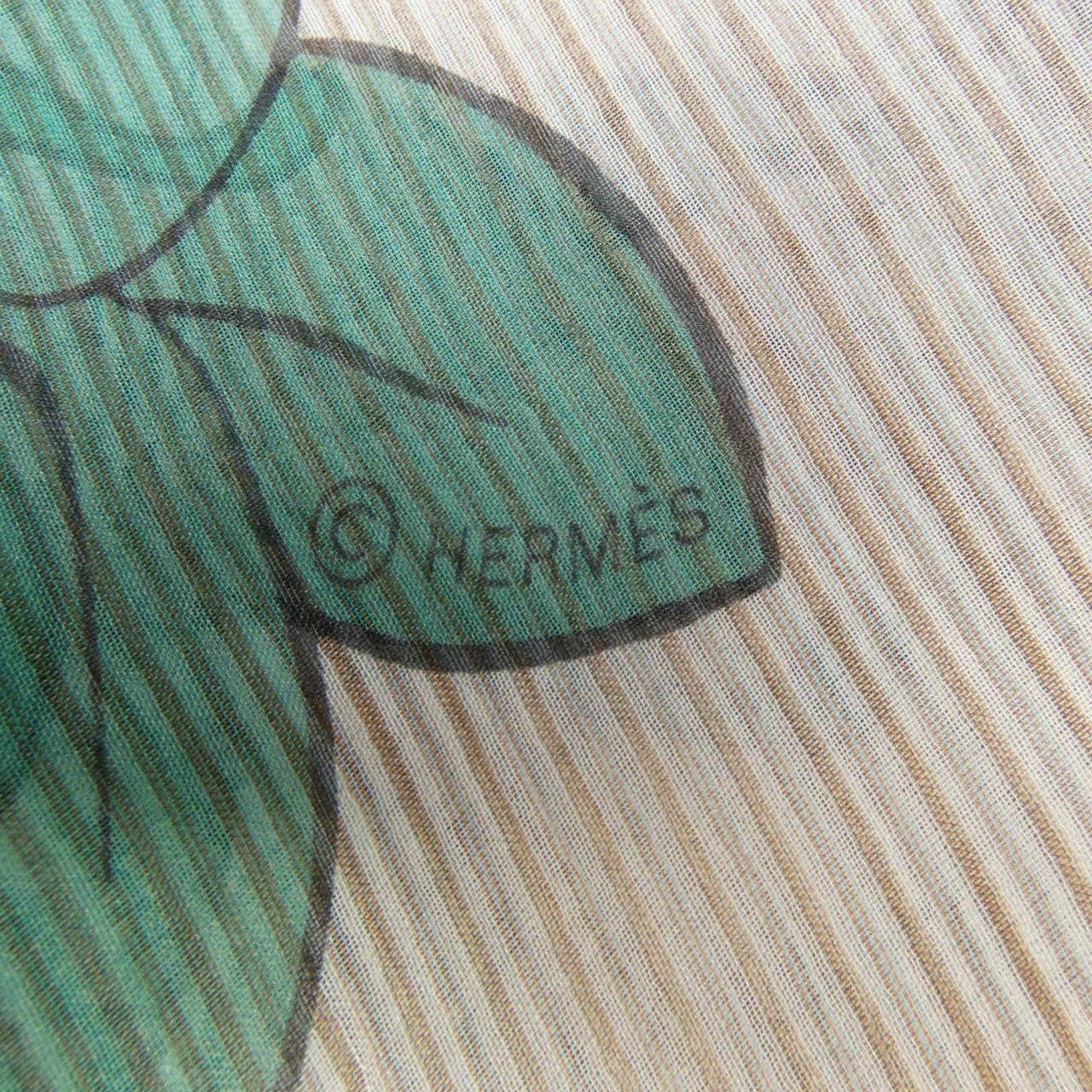 エルメス HERMES LES LEOPARDS H342953S　カレジェアン140 ショール