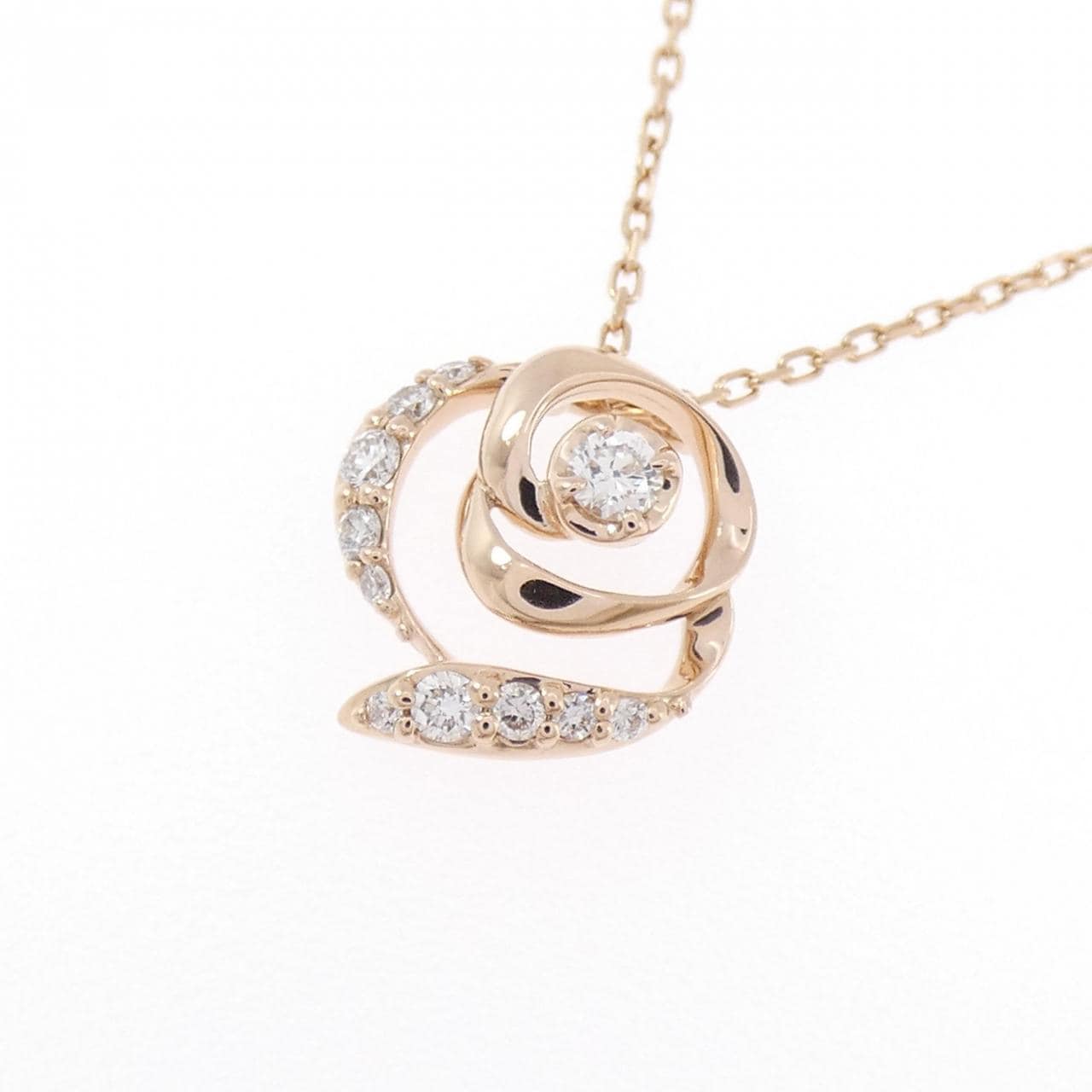 ヴァンドーム ダイヤモンド ネックレス 0.10CT