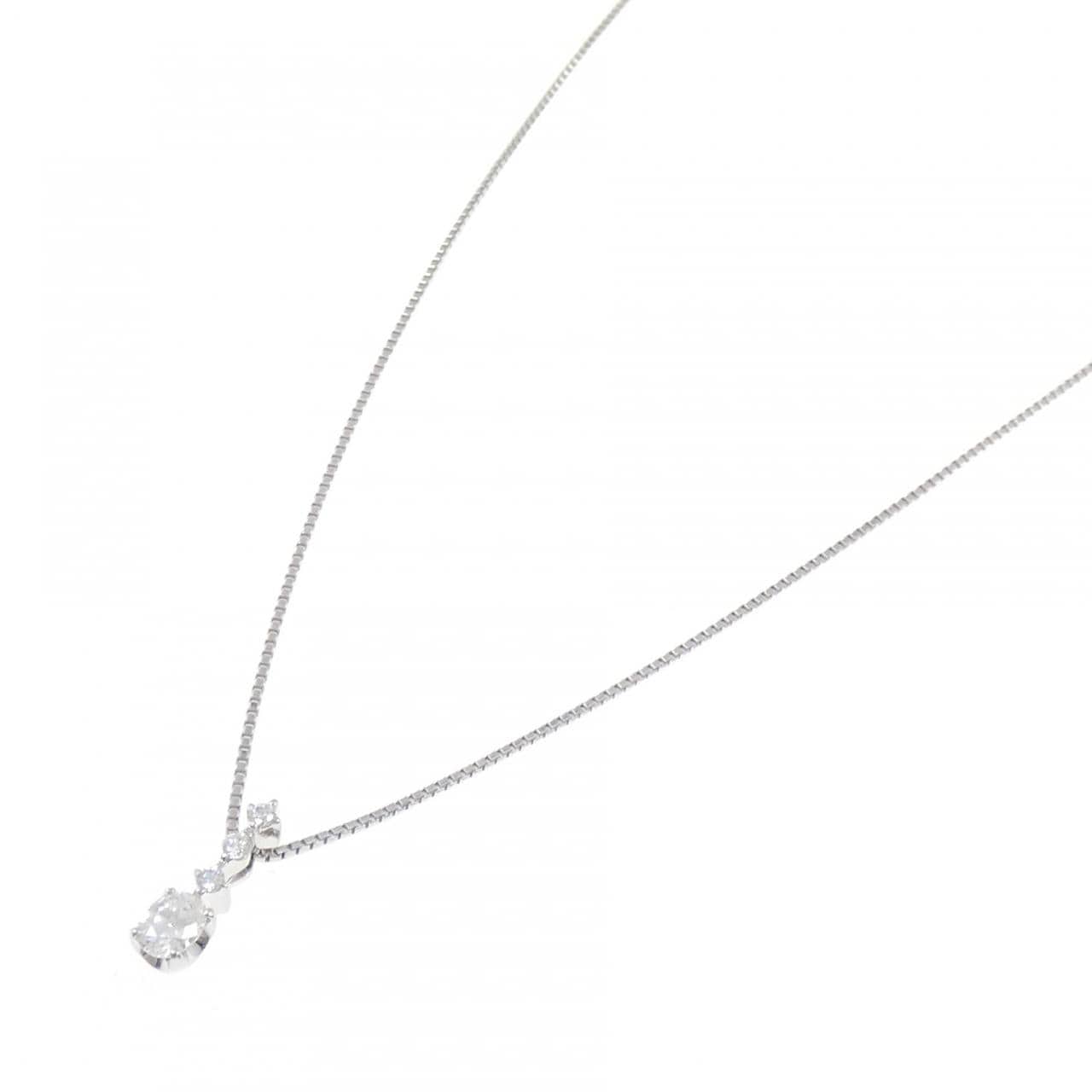 PT900/PT850 ダイヤモンド ネックレス 0.476CT