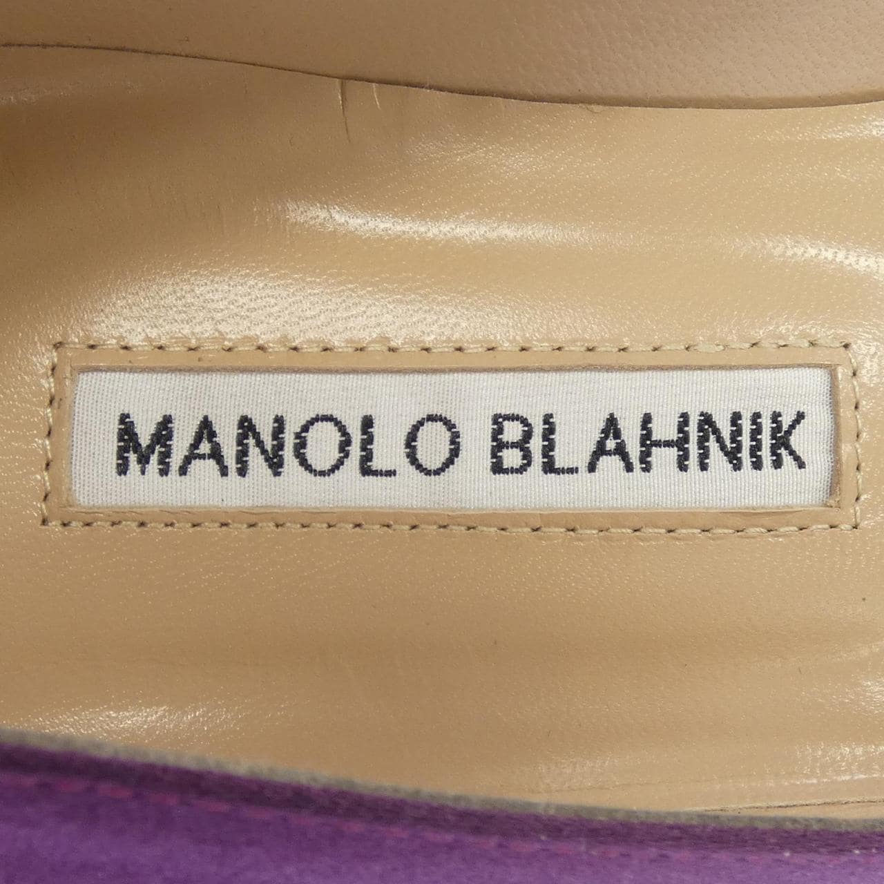 マノロブラニク MANOLO BLAHNIK HANGISIFLAT ハンギシフラット フラットシューズ