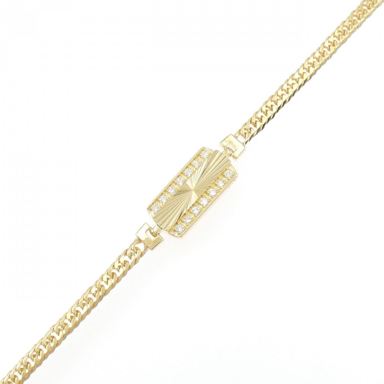 K18YG ダイヤモンド ブレスレット 0.15CT