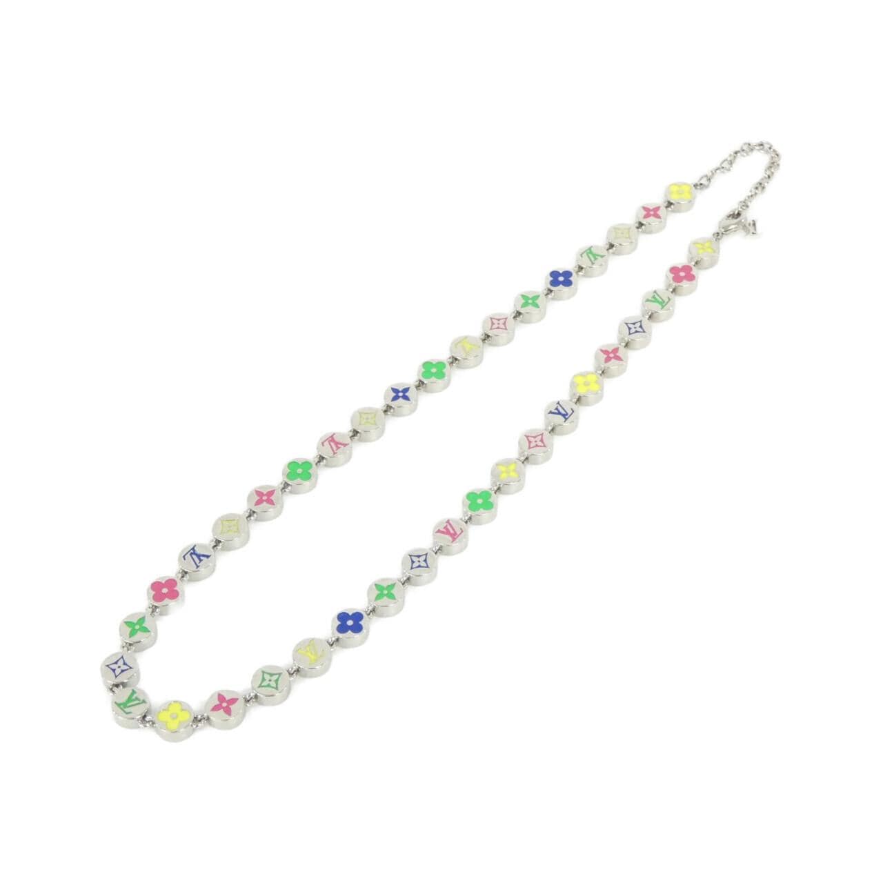ルイヴィトン コリエ モノグラム カラーズ M01266 ネックレス
