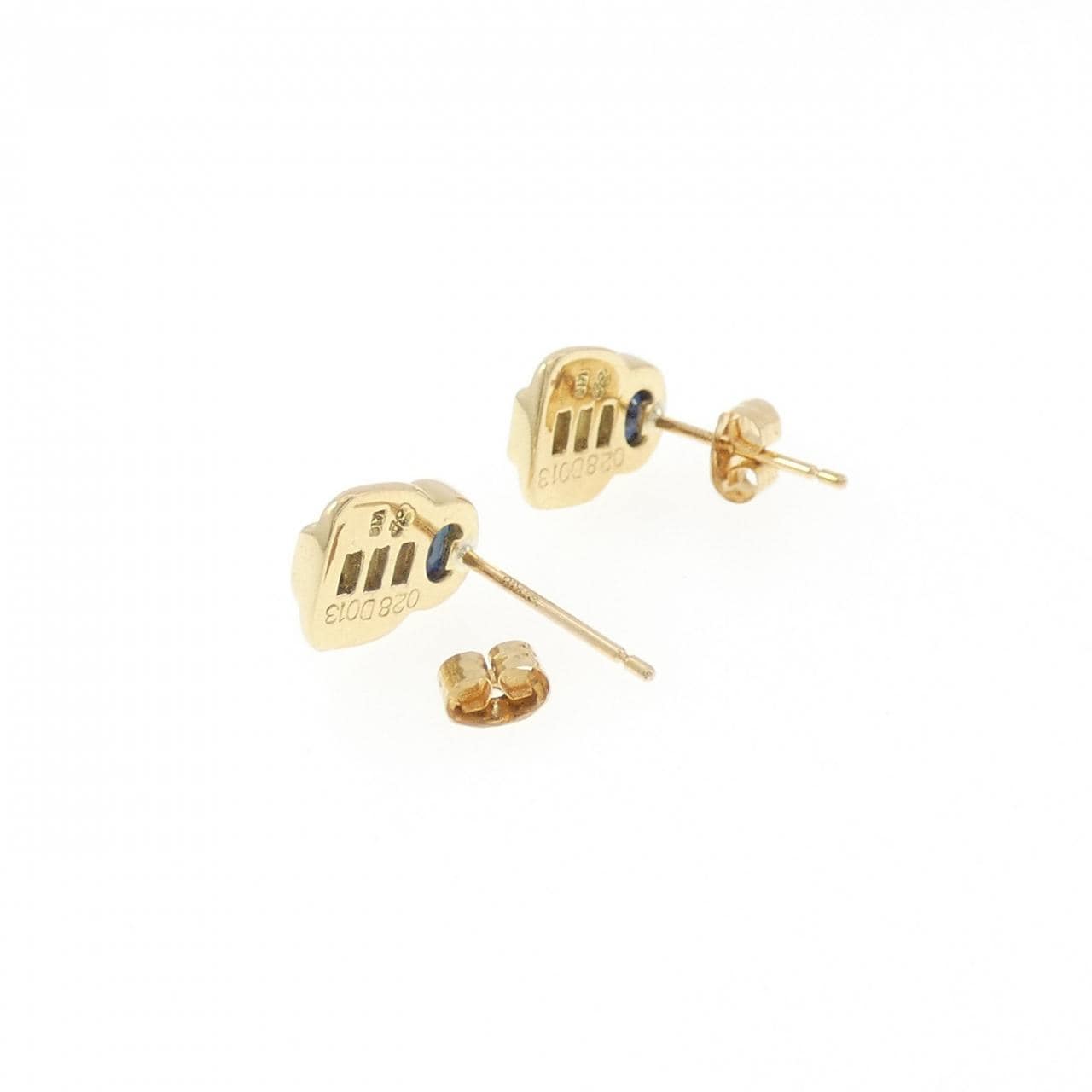 K18YG サファイヤ ピアス 0.56CT